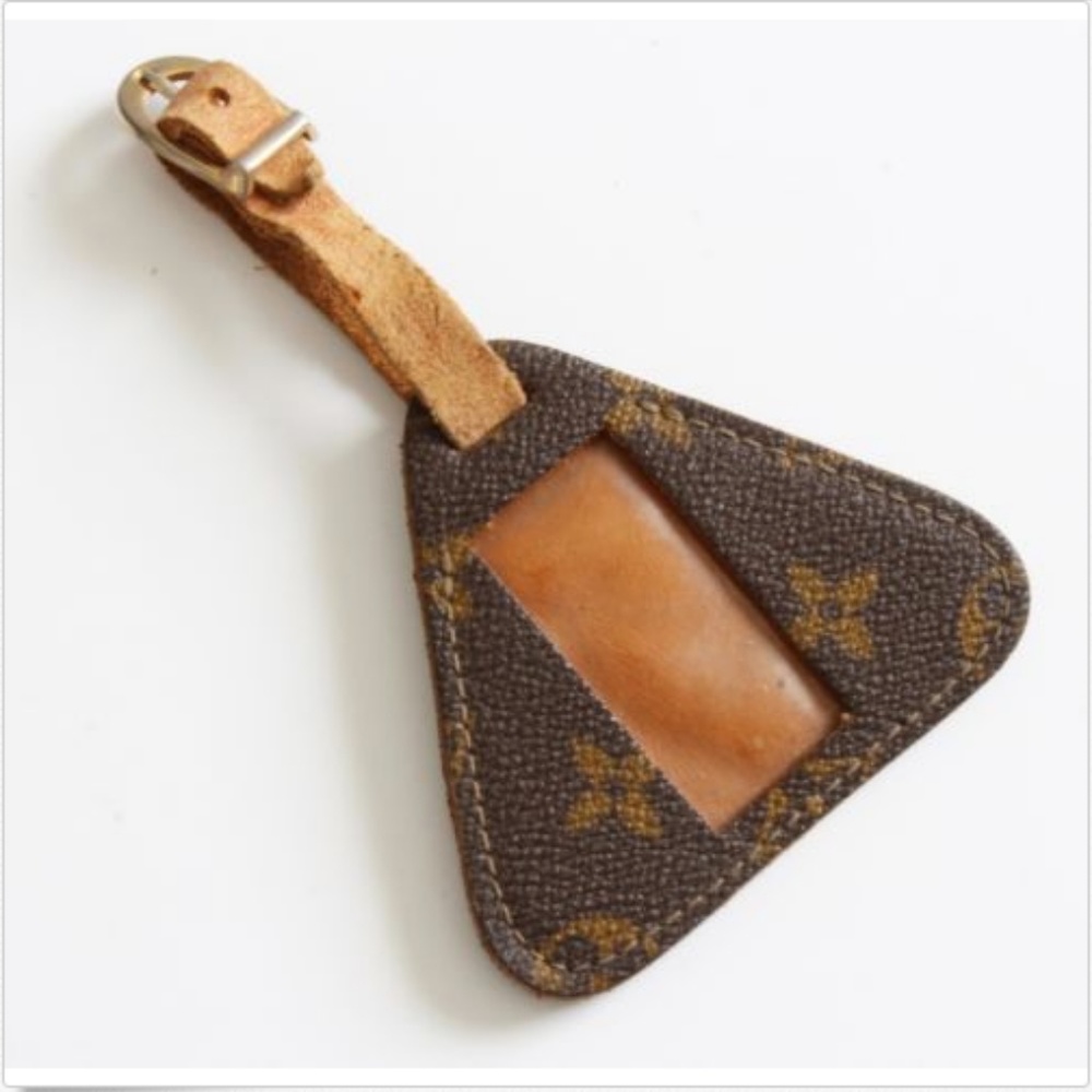 Louis Vuitton x French Luggage Company Luggage Tag Monogram Canvas - Picture 2 of 6